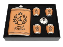 Набор ФЛЯГА+4 СТОПКИ Малый арт:1662