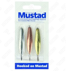 Набор зимних блесен KDF Mustad Соната 6,5г 3 шт/уп