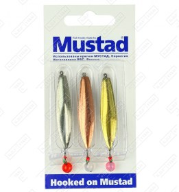 Набор зимних блесен KDF Mustad Соната+Шар 6,5г 3 шт/уп