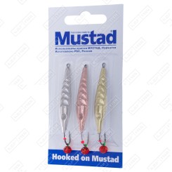 Набор зимних блесен KDF Mustad Успех+Шар 6,8г 3 шт/уп