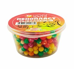 Пенопласт Цветной микс Lion Baits 4-7мм "КУКУРУЗА" 50мл