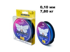 Плетенка BOMBYX 4X 100m цв.Синий 0.10мм