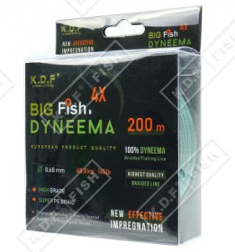 Плетенка KDF Big Fish Dyneema 0,60мм 200м