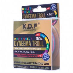 Плетенка KDF Dyneema Troll 0,10мм 150м