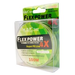 Плетенка KDF FlexPower 4X 0,25мм 100м