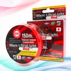 Плетенка KDF Trout Blaze Ultra Light Light Red 0,090мм 150м