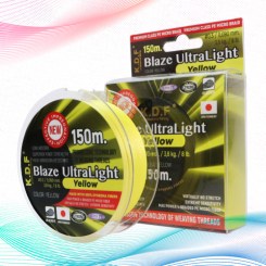 Плетенка KDF Trout Blaze Ultra Light Light Yellow 0,090мм 150м