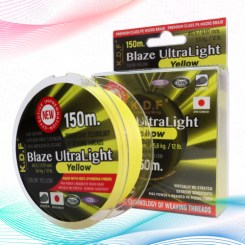 Плетенка KDF Trout Blaze Ultra Light Light Yellow 0,117мм 150м