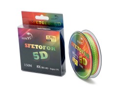  Плетенка SFETOFOR 5D 8X 150m 0.18мм