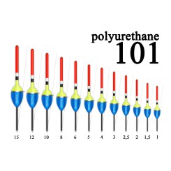  Поплавок Полиуретан "Wormix" №101  1.5гр уп.10шт