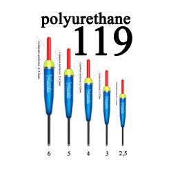  Поплавок Полиуретан "Wormix" №119  2.5гр уп.10шт