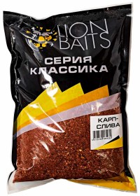 Прикормка Классика Lion Baits "КАРП СЛИВА" 1 кг
