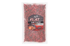Прикормка ZIL-FISH "FLET-METOD" Клубника+Чеснок