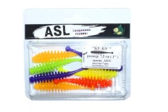 Съедобный силикон ASL «Бу-Бу» цв.mix 3  L- 5см (2″) уп.10шт