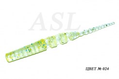 Съедобный силикон ASL «Джава» цв.024 L- 7.5см (3″) уп.8шт