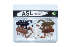 Съедобный силикон ASL «Хоптер» цв.mix  L- 5см (1.8″) уп.5шт