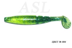 Съедобный силикон ASL «Самурай» цв.006 L- 10см (4″) уп.5шт