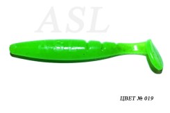 Съедобный силикон ASL «Самурай» цв.019 L- 10см (4″) уп.5шт