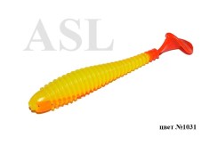 Съедобный силикон ASL «Свинг ФЭТ» цв.1031 L- 10см (4″) уп.5шт