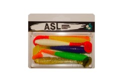 Съедобный силикон ASL «Свинг ФЭТ» цв.mega mix L- 10см (4″) уп.5шт