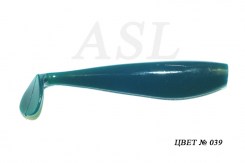 Съедобный силикон ASL «Зандер» цв.039 L-10см (4″) уп.4шт