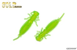 Съедобный силикон GOLD Plus "MaGGot" 50мм / 125цвет. уп(10шт)