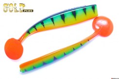 Съедобный силикон GOLD Plus "T-Rex" 150мм / 127цвет. уп(4шт)