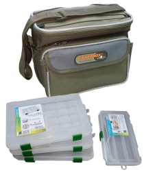 Сумка Fisherbox C107 (в комплекте 4 кор. 250sh-3шт 216sh-1шт)