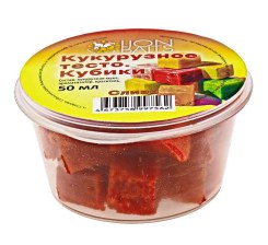 Тесто кукурузное Кубики Lion Baits "СЛИВА" 50мл