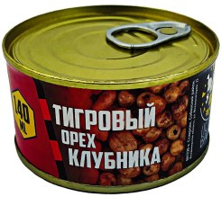 Тигровый орех консервированный Lion Baits "КЛУБНИКА" 140мл