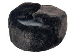 Ушанка кожа