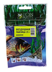 Воздушная пшеница Lion Baits "КОНОПЛЯ" 25 г