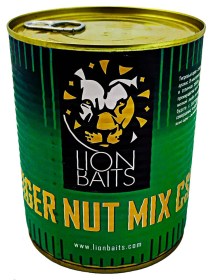 Зерновая смесь Lion Baits "ТИГРОВЫЙ ОРЕХ С КУКУРУЗНЫМ ЭКСТРАКТОМ CSL" 900мл Ж/Б