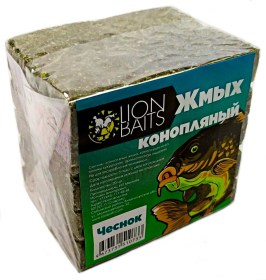 Жмых Lion Baits Конопляный Макуха "ЧЕСНОК" 20шт