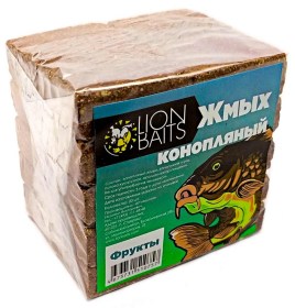 Жмых Lion Baits Конопляный Макуха "ФРУКТЫ" 20шт