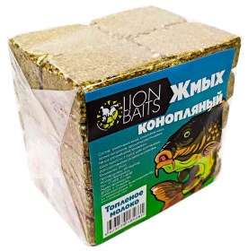 Жмых Lion Baits Конопляный Макуха "ТОПЛЕНОЕ МОЛОКО" 20шт