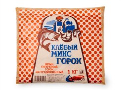 Жмых "Валиса" Микс (кукурузный,горох экструдированный) 1кг.