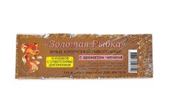 Жмых "Золотая рыбка" (кукурузный) ЧЕСНОК