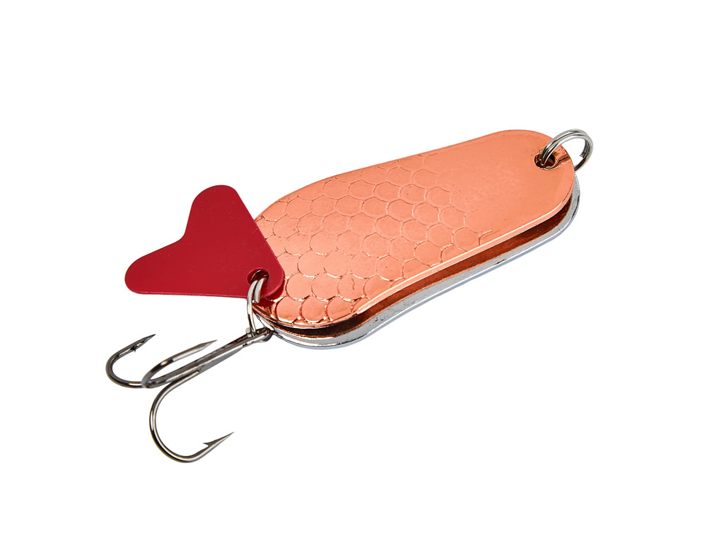 Блесна GREENPIKE КОЛЕБАЛКА ШУМОВАЯ №09 20гр цв.Copper/Silver уп.5шт
