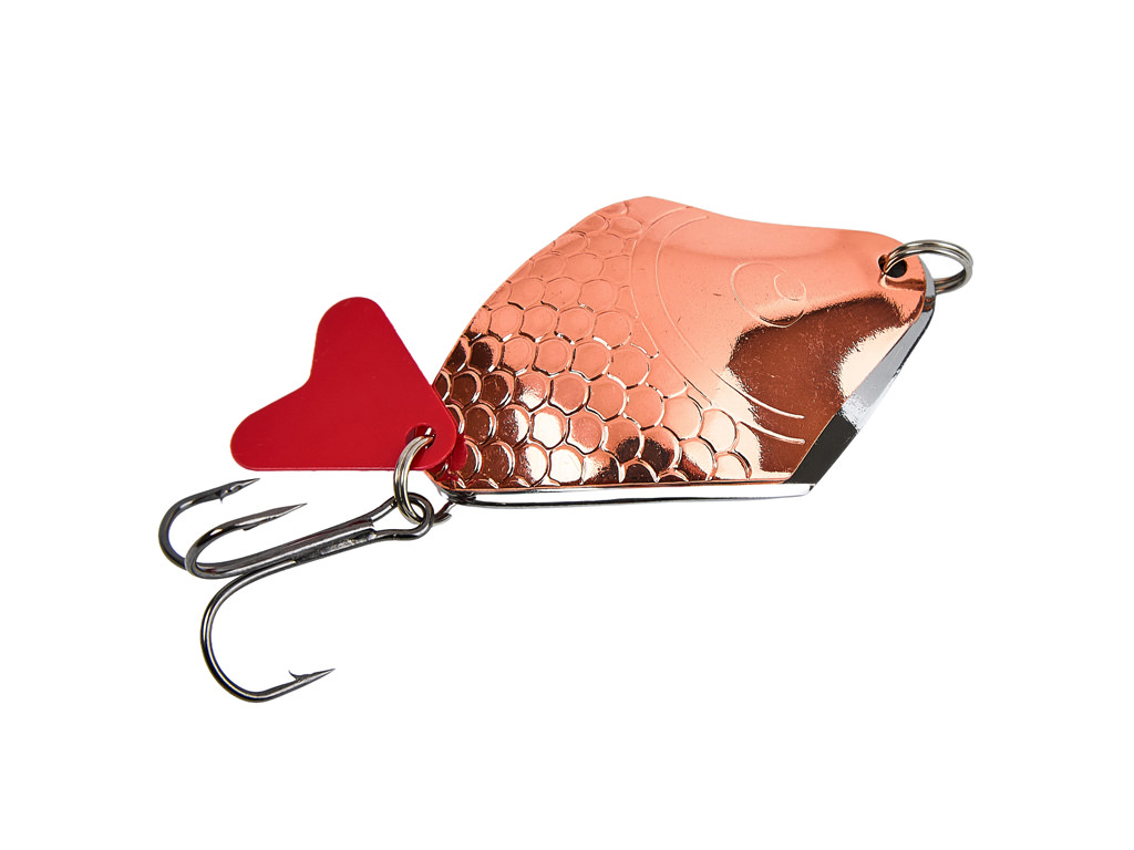 Блесна GREENPIKE КОЛЕБАЛКА ШУМОВАЯ №11 20гр цв.Copper/Silver уп.5шт