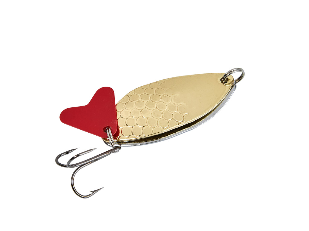 Блесна GREENPIKE КОЛЕБАЛКА ШУМОВАЯ №14 18гр цв.Gold/Silver уп.5шт