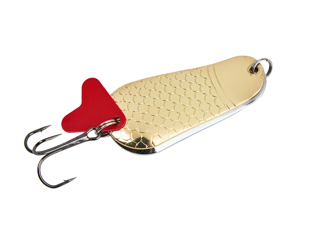 Блесна GREENPIKE КОЛЕБАЛКА ШУМОВАЯ №25 20гр цв.Gold/Silver уп.5шт