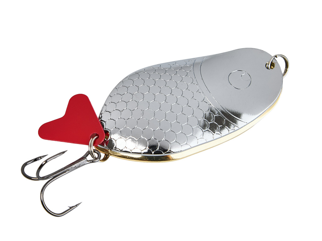 Блесна GREENPIKE КОЛЕБАЛКА ШУМОВАЯ №27 30гр цв.Silver/Gold уп.5шт