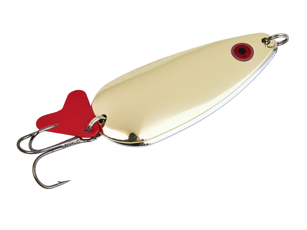 Блесна GREENPIKE КОЛЕБАЛКА ШУМОВАЯ №30 26гр цв.Gold/Silver уп.5шт