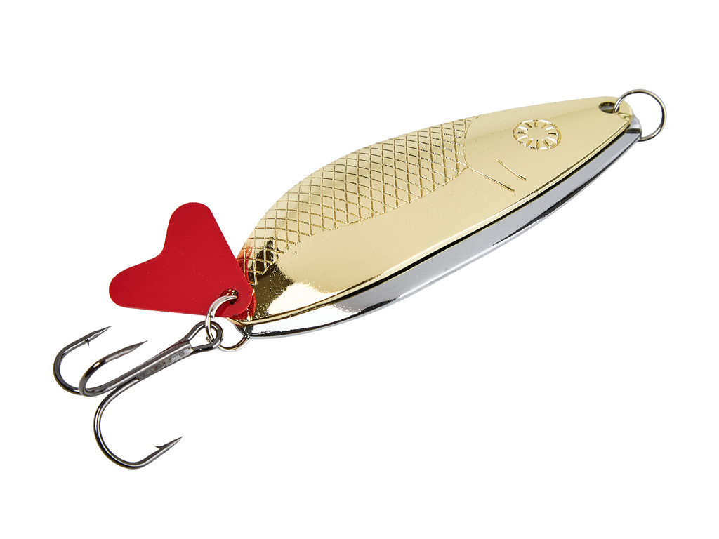 Блесна GREENPIKE КОЛЕБАЛКА ШУМОВАЯ №31 23гр цв.Gold/Silver уп.5шт