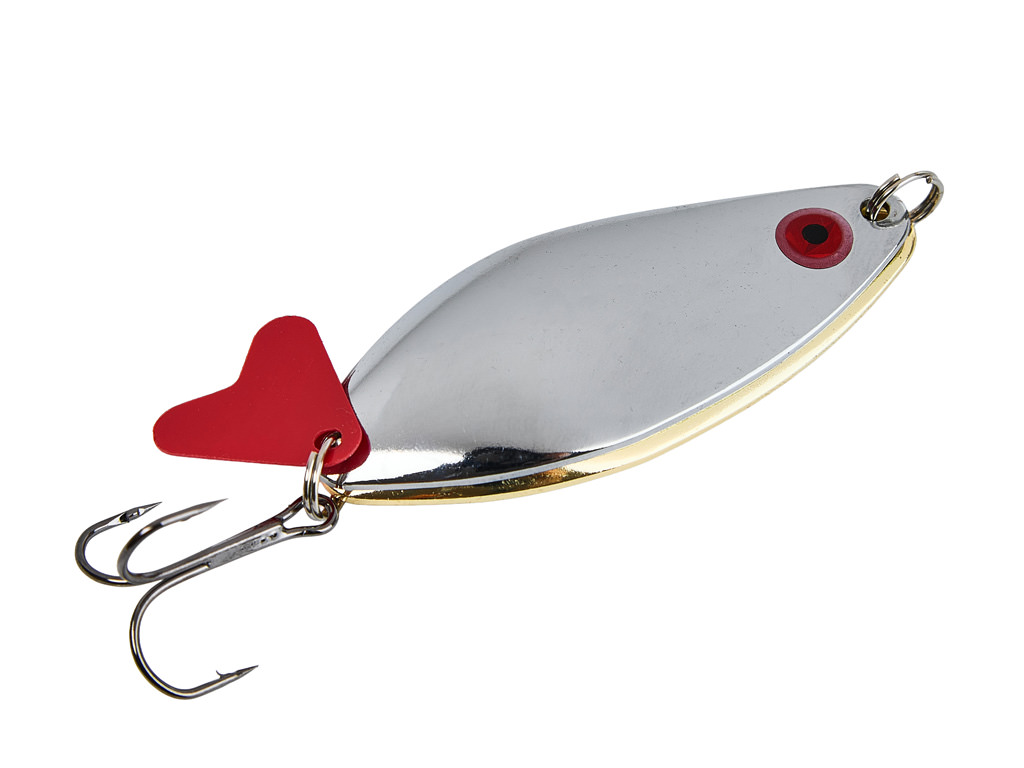 Блесна GREENPIKE КОЛЕБАЛКА ШУМОВАЯ №33 26гр цв.Silver/Gold уп.5шт