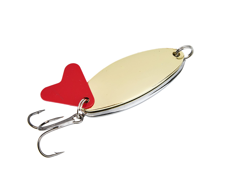 Блесна GREENPIKE КОЛЕБАЛКА ШУМОВАЯ №39 18гр цв.Gold/Silver уп.5шт