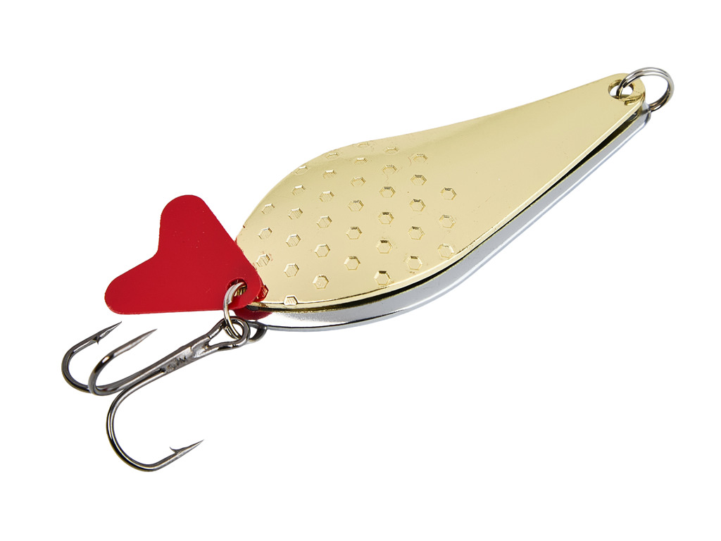 Блесна GREENPIKE КОЛЕБАЛКА ШУМОВАЯ №403 25гр цв.Gold/Silver уп.5шт