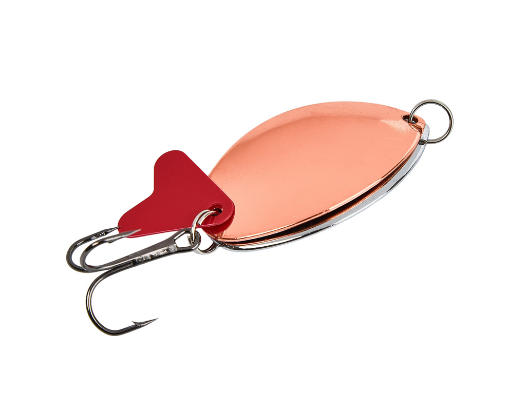Блесна GREENPIKE КОЛЕБАЛКА ШУМОВАЯ №406 25гр цв.Copper/Silver уп.5шт