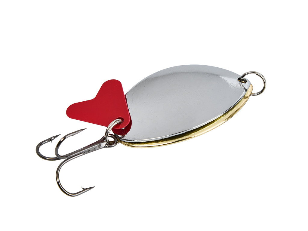 Блесна GREENPIKE КОЛЕБАЛКА ШУМОВАЯ №406 25гр цв.Silver/Gold уп.5шт